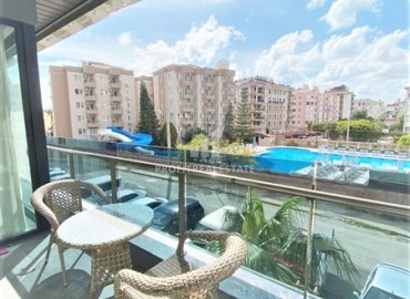 Stylish apartment 1 + 1, 55m², in a premium residence in the center of Alanya, 350m from Cleopatra beach ID-13864 фото-10