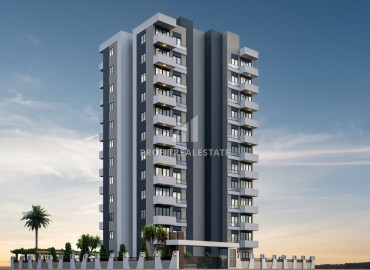 Двухкомнатные квартиры, 60м², в комплексе на этапе ввода в эксплуатацию в 500м от моря в Эрдемли, Арпачбахшиш ID-13868 фото-4
