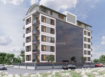 Apartment in installments at the initial stage of construction, 350 meters from the center of Mahmutlar, Alanya, 65-170 m2 ID-13872 фото-3