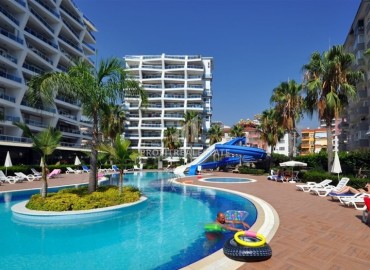 Sea view furnished one-bedroom apartment, 60m², in a luxury residence in Cikcilli ID-13874 фото-2