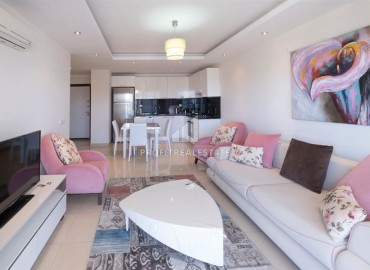 Sea view furnished one-bedroom apartment, 60m², in a luxury residence in Cikcilli ID-13874 фото-8