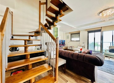 Duplex apartment 3 + 1, with sea views, on the first coastline, Caglayan, Lara, Antalya, 130 m2 ID-13876 фото-10