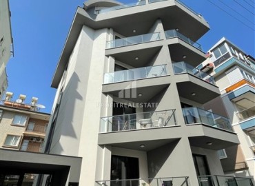 Двухуровневая квартира 2+1, 110м², в новой резиденции с бассейном в центре Алании, в 500м от моря ID-13878 фото-1