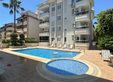 Furnished apartment 2 + 1, 90m², in a residence with a swimming pool, in the center of Oba, Alanya ID-13883 фото-1
