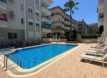 Furnished apartment 2 + 1, 90m², in a residence with a swimming pool, in the center of Oba, Alanya ID-13883 фото-18