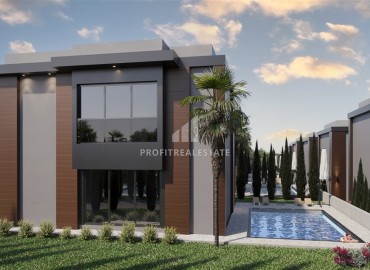 Luxury villas under construction, from the developer, Aksu, Antalya, 235 m2-1000 m2 ID-13884 фото-3