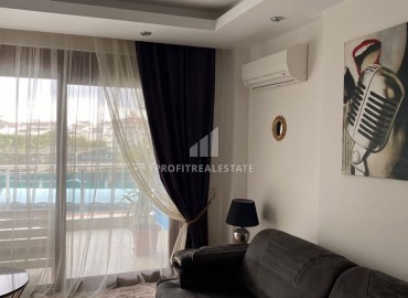 Stylish ready-to-move-in referee apartment in Cikcilli luxury residence, Alanya, 45 m2 ID-13887 фото-4