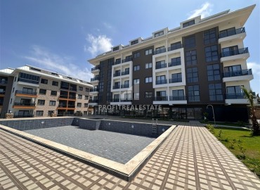 Двухкомнатная квартира без мебели, в новой резиденции 2022 года, Оба, Аланья, 45 м2 ID-13891 фото-1