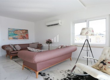Меблированный перевернутый дуплекс с тремя спальнями, 150м², в самом центре Алании, в 100 метрах от пляжа Клеопатры ID-13893 фото-7