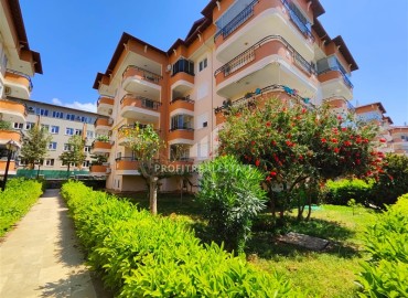 Furnished two bedroom apartment, 120m², with mountain views in a cozy residence in Oba, Alanya ID-13910 фото-1