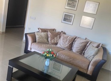 Furnished two bedroom apartment, 120m², with mountain views in a cozy residence in Oba, Alanya ID-13910 фото-9