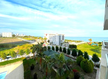 Cozy two bedroom apartment, 120m², in a residence with a water park 100m from the sea in Teje, Mersin ID-13914 фото-7