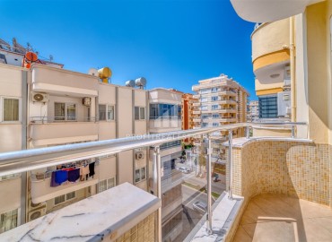 Stylish bright two bedroom apartment 115 m2, with a glazed balcony, 300 meters from the beach, Mahmutlar, Alanya ID-13921 фото-12