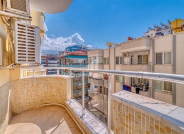 Стильная яркая трехкомнатная квартира 115 м2, с застеклённым балконом, в 300 метрах от пляжа, Махмутлар, Аланья ID-13921 фото-16