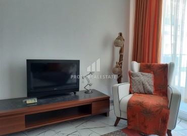 Cozy furnished one-bedroom apartment 55 m2, in a residence with extensive facilities, in Oba, Alanya ID-13924 фото-9
