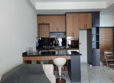 Cozy furnished one-bedroom apartment 55 m2, in a residence with extensive facilities, in Oba, Alanya ID-13924 фото-16