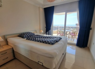 Furnished duplex apartment 4 + 1 with sea views, in a comfortable residence, Cikcilli, Alanya, 230 m2 ID-13949 фото-7