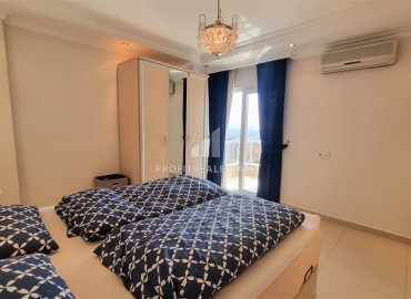 Furnished duplex apartment 4 + 1 with sea views, in a comfortable residence, Cikcilli, Alanya, 230 m2 ID-13949 фото-8