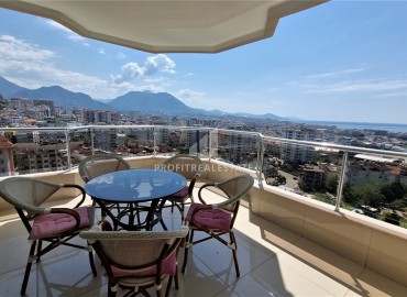 Furnished duplex apartment 4 + 1 with sea views, in a comfortable residence, Cikcilli, Alanya, 230 m2 ID-13949 фото-12