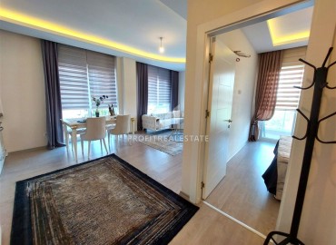 Furnished one-bedroom apartment 60m2, designer interior, 400 meters from the beach, Tosmur, Alanya ID-13698 фото-10