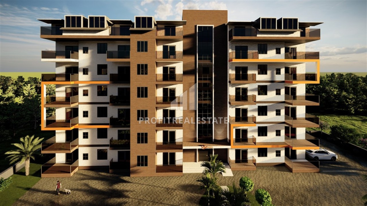 Комфортабельные квартиры, 50-100м², в инвестиционном проекте в районе Алании – Газипаша с беспроцентной рассрочкой ID-13972 фото-2