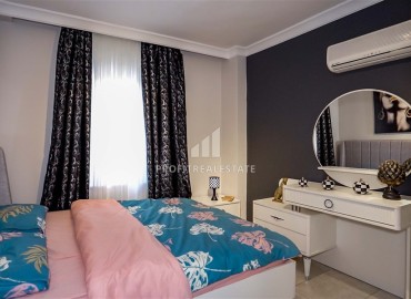 Меблированная трехкомнатная квартира в благоустроенной резиденции района Джикджилли, Аланья, 115 м2 ID-11616 фото-4