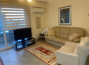 Furnished apartment 1+1, 70m², in a residence with a swimming pool 50m from the sea in Oba, Alanya. ID-13984 фото-2