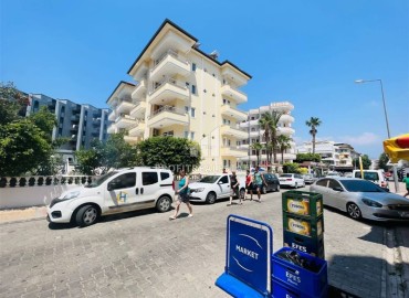 Furnished apartment 1+1, 70m², in a residence with a swimming pool 50m from the sea in Oba, Alanya. ID-13984 фото-17
