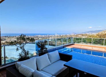Luxury villa 4 + 1, 350m², with a private pool in a grandiose residential residence in Alanya - Kargicak ID-13985 фото-10