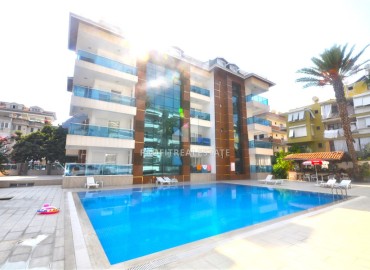 Stylish two-bedroom penthouse, 128m², in a residence with facilities 100m from Cleopatra Beach, Alanya ID-13986 фото-1