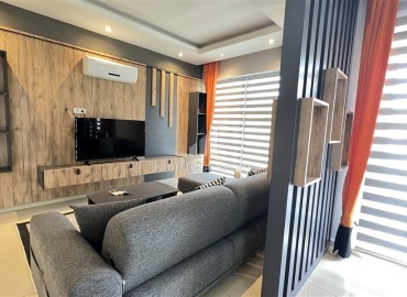 Stylish two-bedroom penthouse, 128m², in a residence with facilities 100m from Cleopatra Beach, Alanya ID-13986 фото-8