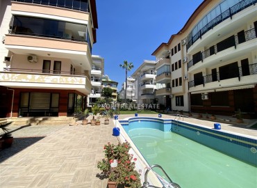 Bright furnished two bedroom apartment 115 m2, ready to move in, in the garden, 250 meters from the sea in Oba, Alanya ID-13983 фото-15
