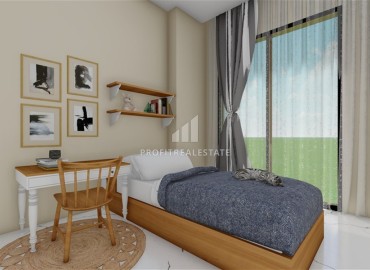 Новая двухкомнатная квартира в чистовой отделке, в Махмутларе, Аланья, 70 м2 ID-14013 фото-3