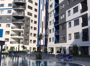 Меблированные двухкомнатные апартаменты 75м2, с видом на море, в комплексе с инфраструктурой в самом центре Аланьи ID-14016 фото-18