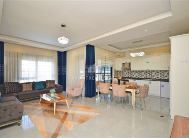 Linear furnished apartment 4+1, 170m², in a residence with good facilities in Oba, Alanya ID-14028 фото-2