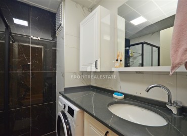 Linear furnished apartment 4+1, 170m², in a residence with good facilities in Oba, Alanya ID-14028 фото-13