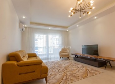 Стильная большая квартира с одной спальней, 70м², в комфортабельном комплексе Махмутлара, Алания ID-14029 фото-7