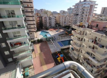 Красивая и светлая  квартира с огромной террасой в большом комплексе на улице Ататюрка, район Махмутлар ID-1089 фото-8