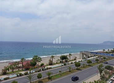 Luxury three-bedroom penthouse, 220m2, on the first coastline, with a sea view, under citizenship, Kestel, Alanya ID-14057 фото-7