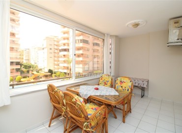 Ergonomic furnished apartment 2 + 1, 95m2, with a glazed balcony, 250 meters from the sea, Mahmutlar, Alanya ID-14066 фото-7