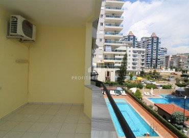 Ergonomic furnished apartment 2 + 1, 95m2, with a glazed balcony, 250 meters from the sea, Mahmutlar, Alanya ID-14066 фото-16