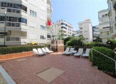 Ergonomic furnished apartment 2 + 1, 95m2, with a glazed balcony, 250 meters from the sea, Mahmutlar, Alanya ID-14066 фото-18