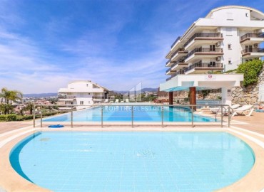 Bright two bedroom apartment 100m2, furnished, sea view, 200 meters from the beach in Konakli, Alanya ID-14067 фото-4