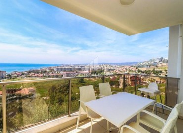Bright two bedroom apartment 100m2, furnished, sea view, 200 meters from the beach in Konakli, Alanya ID-14067 фото-12