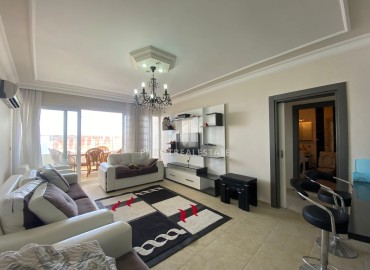 View furnished apartment 2 + 1, 110m², on the first coastline, in Erdemli, Mersin ID-14068 фото-7