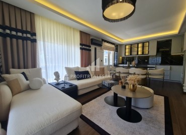 Two bedroom apartment with a designer interior, 120m², 150m from the sea in the center of Alanya ID-14069 фото-4