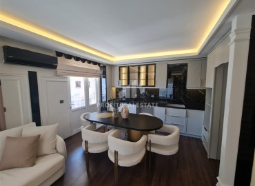 Трехкомнатная квартира с дизайнерским интерьером, 120м², в 150м от моря в центре Алании ID-14069 фото-8