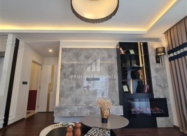 Трехкомнатная квартира с дизайнерским интерьером, 120м², в 150м от моря в центре Алании ID-14069 фото-10