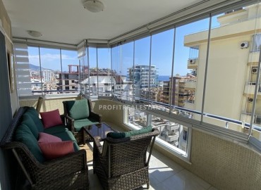 Просторная квартира 2+1, 120м², с видом на море на центральной улице Махмутлара в 100м от моря ID-14072 фото-9