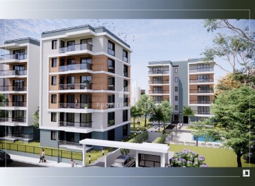 Трехкомнатная квартира с системой «Умный дом», в строящейся резиденции, Алтынташ, Аксу, Анталия, 87 м2 ID-14085 фото-2